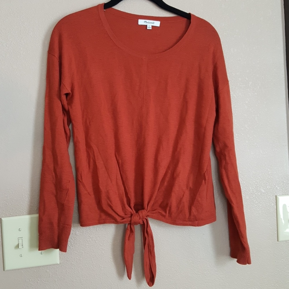 Madewell Knot Front Top